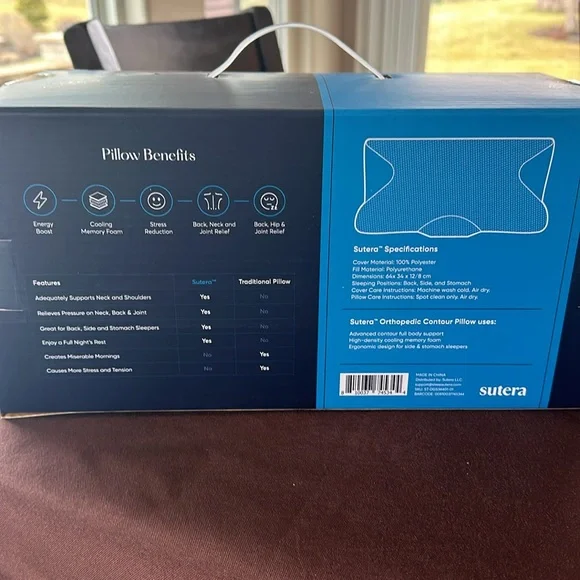 Sutera Orthopedic Contour Pillow - Picture 4 of 12